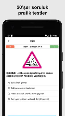 Ehliyet - Çıkmış Sorular 2023 android App screenshot 2